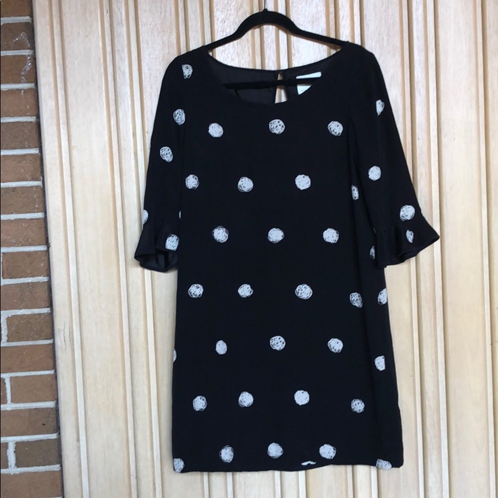 Kate Spade black polka dot dress